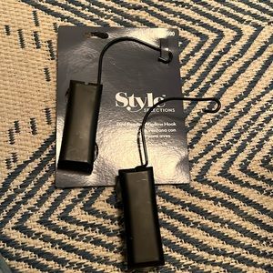 2 bird feeder window hooks